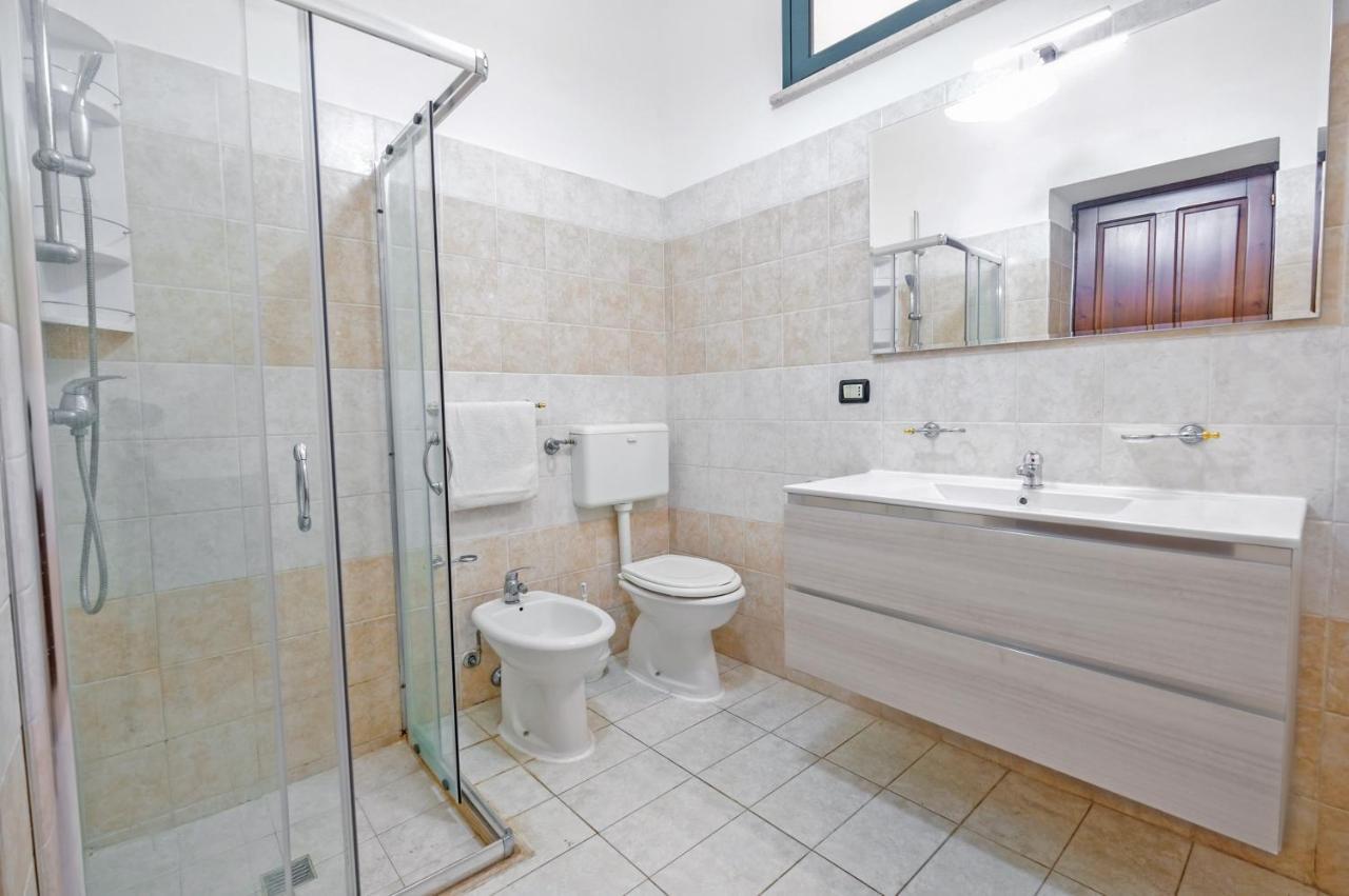 Dependance Specchia With Pool Apartman Kültér fotó